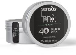 Sens.ùs Guma Modelatoare pentru Par Sensus Tabu Man Black Wax 75 ml