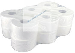 Ipari toalettpapír 2 rétegű 19cm fehér 12tek. /csomag (4-97)