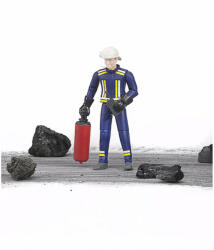 BRUDER - Figurina Pompier Cu Accesorii (BR60100) - dolo