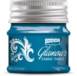  Pentart Glamour textilfesték 50 ml kékezüst (33859)