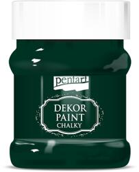  Pentart dekor krétafesték élénk színek 230 ml fenyőzöld (38804)