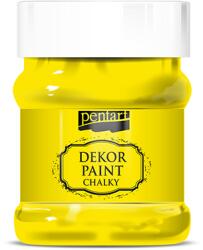Pentart dekorfesték lágy élénk színek 230 ml citromsárga (38808)