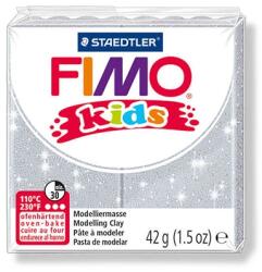 FIMO süthető gyurma, 42g glitter ezüst (25800-812)