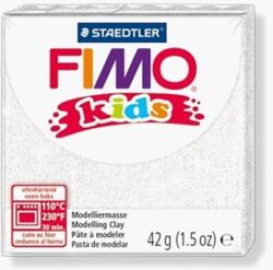 FIMO süthető gyurma, 42g glitter fehér (25800-052)