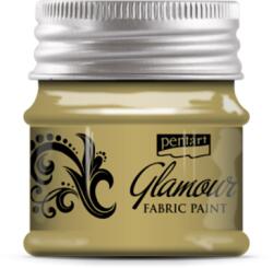  Pentart Glamour textilfesték 50 ml pezsgő (33863)