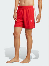 Adidas Úszónadrág Originals Adicolor 3-Stripes Swim Shorts H44768 Piros (Originals Adicolor 3-Stripes Swim Shorts H44768)