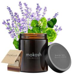 Mokosh Cosmetics Lumânare din soia vegetală Luncă idilică în borcan de sticlă - Mokosh Cosmetics 180 ml