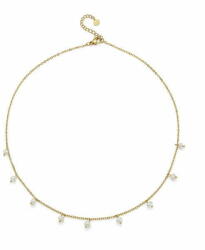 Oliver Weber Gyönyörű aranyozott nyaklánc gyöngyökkel Loco Silky Pearls 12313G-vel - mall