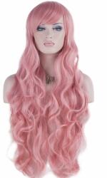 Női Cosplay Paróka Női Rózsaszín Hullámos Anime Manga Wig