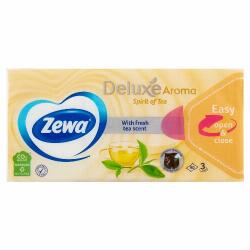 Zewa Deluxe Spirit of Tea illatosított papír zsebkendő 3 rétegű 90 db - cooponline