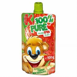 KUBU alma-banán-eper-sárgarépa püré 100 g - cooponline