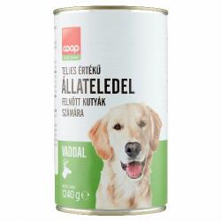  Cоор teljes értékű állateledel felnőtt kutyák számára vaddal 1240 g