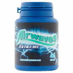 Airwaves Extreme erős mentol- és eukaliptuszízű cukormentes rágógumi édesítőszerrel 64 g