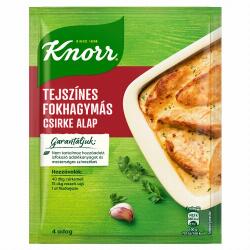 Knorr tejszínes fokhagymás csirke alap 47 g - cooponline