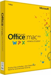 Microsoft Office Mac Home & Student 2011 (GZA-00287)