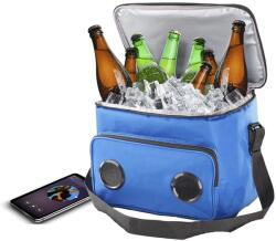 CELLULARLINE Cooler Bag (BTSPKCOOLERBAGB) hűtőtáska beépített 2.0 bluetooth hangszóróval