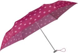 SAMSONITE Alu Drop S Umbrelă roz cu buline (108962-9684)