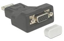 Delock 60162 VGA védősapka átlátszó 10db (60162)
