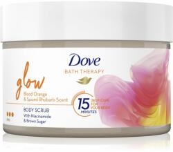Dove Bath Therapy Glow Exfoliant de Corp Intensiv Blood Orange & Rhubarb 295 ml