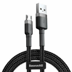 Baseus Cablu Date/Incarcare Baseus USB-A - microUSB Cafule 18W 1m Gri