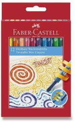 Faber-Castell Twist, műanyag testben, 12 szín (120003)