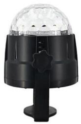 Belső világítás projektor, ABS, LED lámpa, fekete (UC-29)