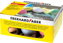 Eberhard Faber Creta 6 culori forma ou desen asfalt eberhard faber (EF526510)