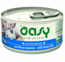 Oasy Cat Konzerv Tasty Mousse Oceanic Fish 85g