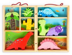 Bigjigs Toys Cutie de jucării Bigjigs pentru a juca dinozauri (DDBJ35008)