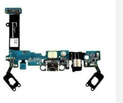Samsung A510F Galaxy A5 2016 töltő csatlakozós flex kábel, átvezető fólia mikrofonnal (micro usb csatlakozó) gyári, service pack GH96-09381A