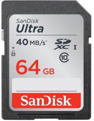 SanDisk SDXC Ultra 64GB Class 10 SDSDUN-064G-G64