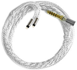 final AUDIO C106 CABLE - Ezüstözött OFC fülhallgató kábel - 4.4mm - 2-Pin (FIN-C106-44-2PIN)