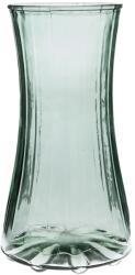 4-Home Vază de sticlă Olge, verde, 23, 5 x 12, 5 cm