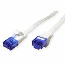 Valueline Cablu de retea RJ45 Cat. 6A (Class EA) extra-flat 3m Alb, Value 21.99. 2063 (21.99.2063-40)