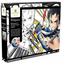 D'Arpeje Sycomore Artissimo Manga színező - Fiú hősök (CREA047) - jatekwebshop