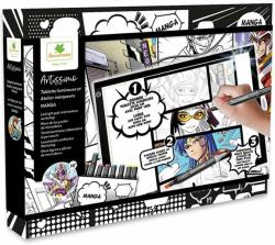 D'Arpeje Sycomore Artissimo Manga színező nagy szett LED táblával (CREA052) - jatekwebshop