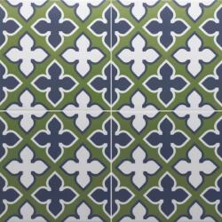 Equipe Cerámicas Rivoli Gigi cementlap mintás zöld járólap