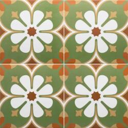 Equipe Cerámicas Rivoli Paris cemetlap mintás zöld gres járólap