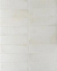  6x18, 6 EQUIPE Raku Line White fehéres DEKOR hosszúkás CSEMPE