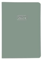 TopTimer Határidőnapló 2024 napi B/6 TOPTIMER Pastel P022 zöld