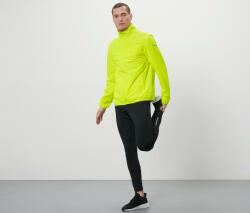 Tchibo Férfi szélálló futódzseki, neonsárga Neonsárga XL