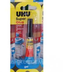 UHU Super Glue Pillanatragasztó gél 2 gramm 36690 (36690)
