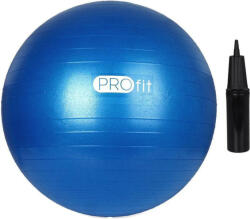 PRO-Fit Erősített Gimnasztikai labda Durranásmentes 75 cm pumpával PRO-Fit Kék (MARB_P5130)