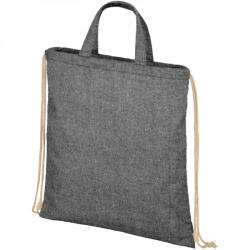 EVERESTUS Saculet tip rucsac, 21MAR1508, 38x42 cm, Everestus, Bumbac, Negru (EVE06-12046090)