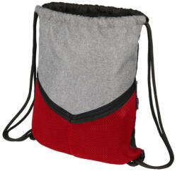 EVERESTUS Saculet sport cu snur, poliester 600D, Everestus, 8IA19089, rosu (EVE06-12038501)