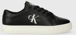 Calvin Klein bőr sportcipő CLASSIC CUPSOLE LACEUP LTH WN fekete, YW0YW01269 - fekete Női 36