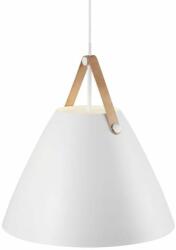 Nordlux Strap 48 1 ágú függeszték, fehér, E27, max. 40W, 48cm átmérő, 84353001 (84353001)