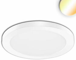 LEDIUM Slim Flex LED mélysugárzó, 24W, 2040lm, ColorSwitch 3000-3500-4000K változtatható fehér, 120°, CRI80, IP44, 29cm átmérő, fehér (OH9114029)