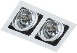 AZzardo Sisto beépíthető lámpa, fehér, GU10, 2x50W, AZ-1447 (AZ-1447)