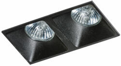 AZzardo Pio beépíthető lámpa, fekete, GU10, 2x50W, AZ-1720 (AZ-1720)